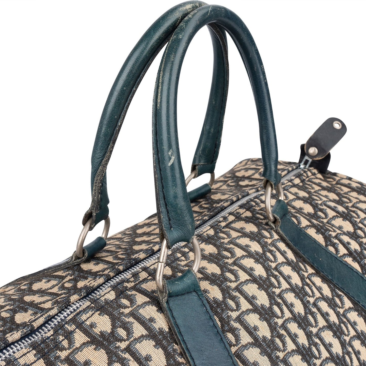 Christian Dior Monogram Trotter Monogram Boston 45 Travel Bag
