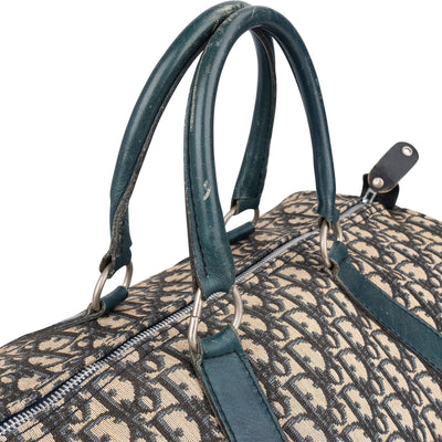 Christian Dior Monogram Trotter Monogram Boston 45 Travel Bag