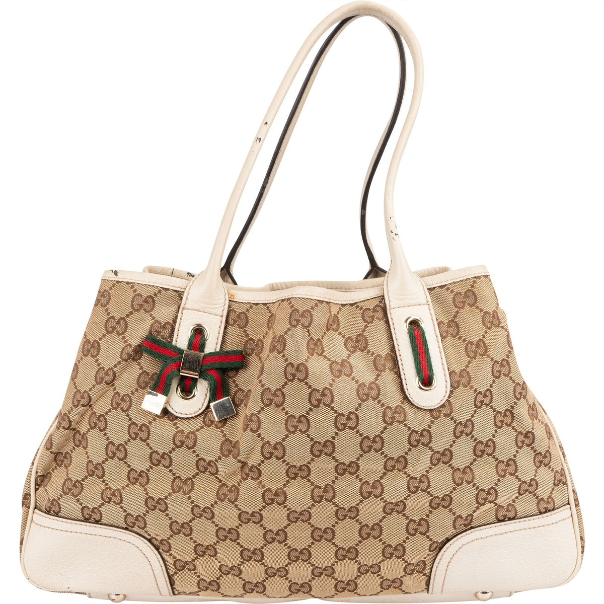 Gucci Monogram GG Princy Tote Shoulder Bag
