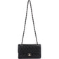 Chanel Quilted Caviar Leather Small Double Flap Shoulder Bag