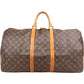 Louis Vuitton Monogram Canvas Keepall 55 Travel Bag