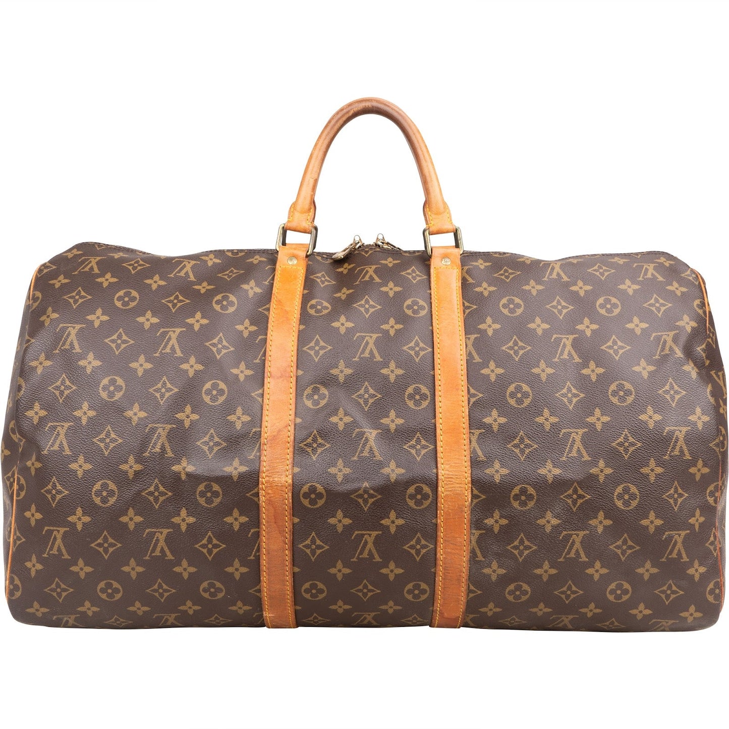 Louis Vuitton Monogram Canvas Keepall 55 Travel Bag