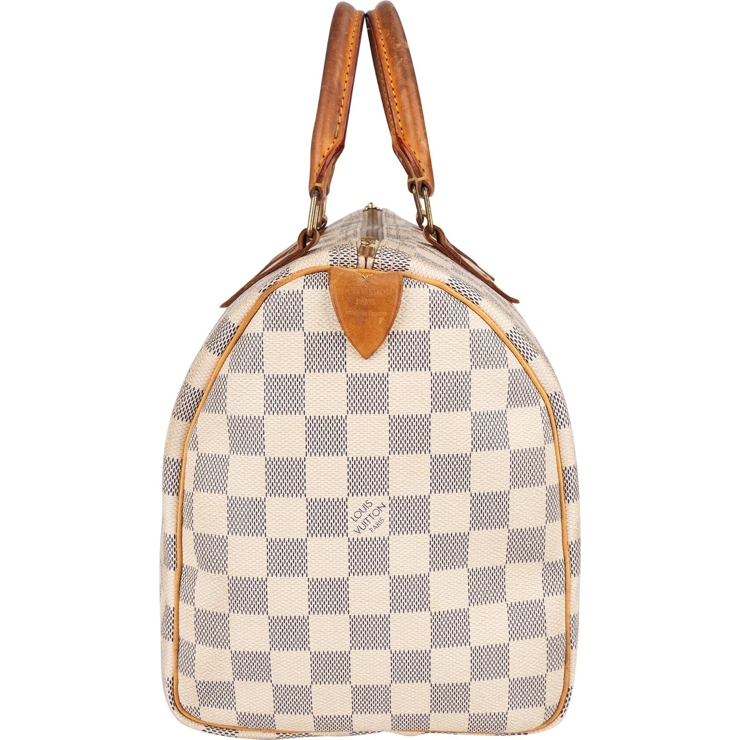 Louis Vuitton Monogram Damier Azur Speedy 30 Handbag