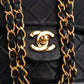 Chanel Quilted Lambskin 24K Gold Medium Double Flap Shoulder Bag