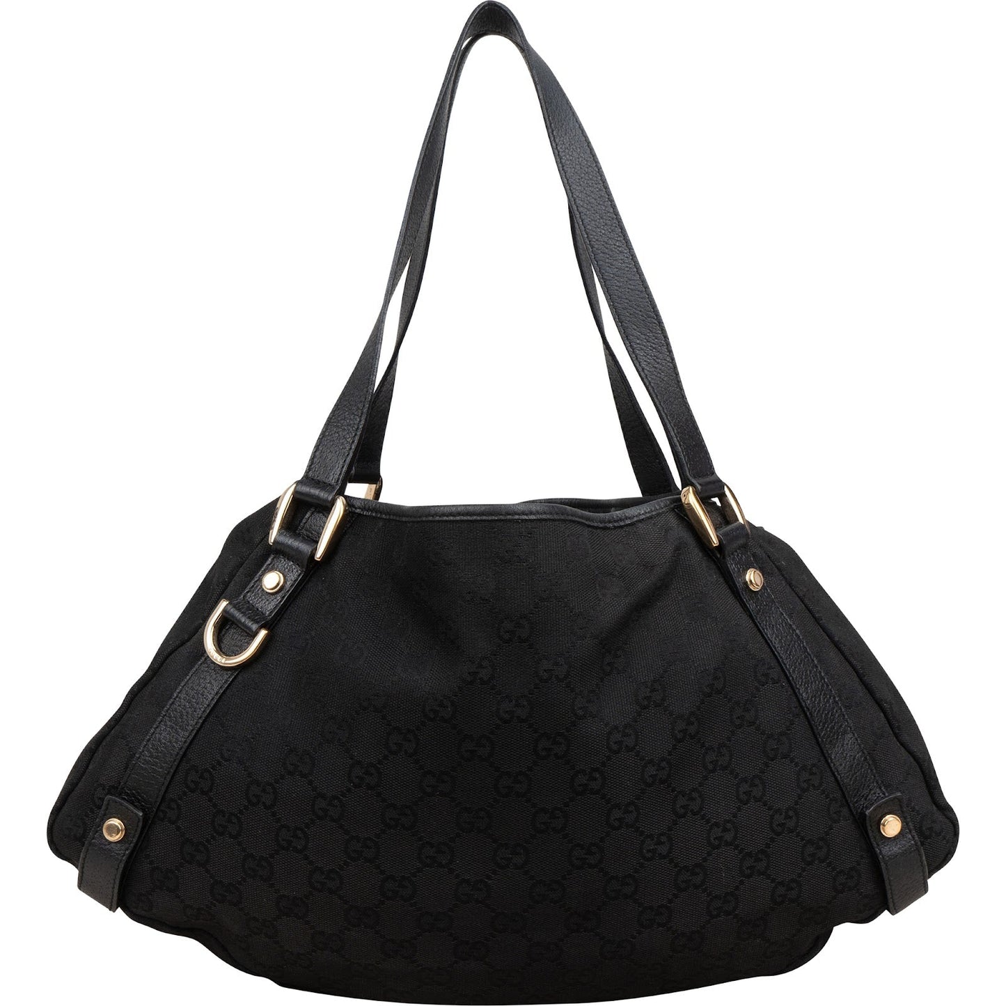 Gucci Monogram GG Canvas Abbey D-Ring Hobo Shoulder Bag