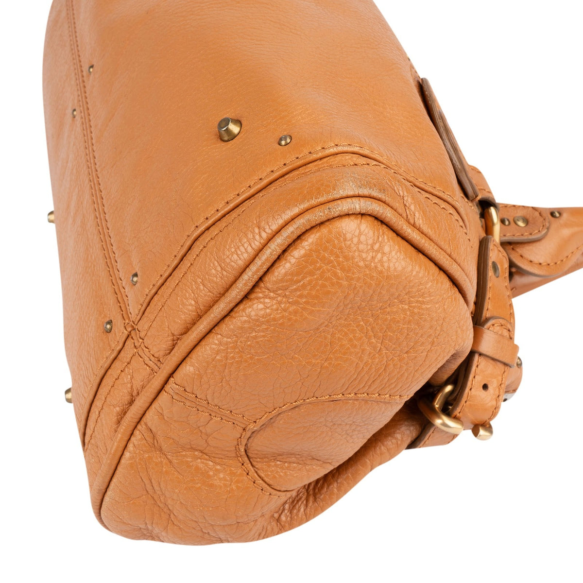 Chloé Brown Leather Paddington Handbag