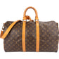 Louis Vuitton Monogram Canvas Keepall 45 Bandoulière Travel Bag