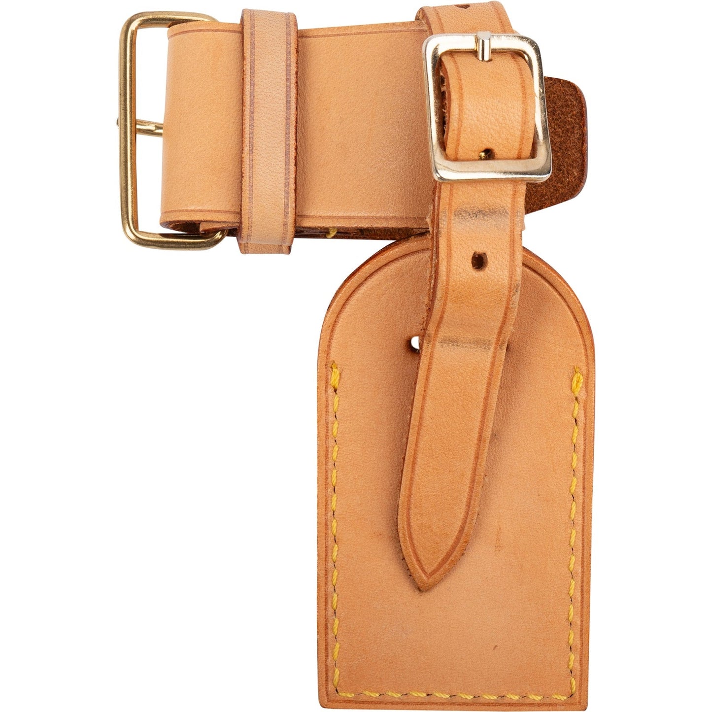 Louis Vuitton Vachetta Leather Luggage Tag Set