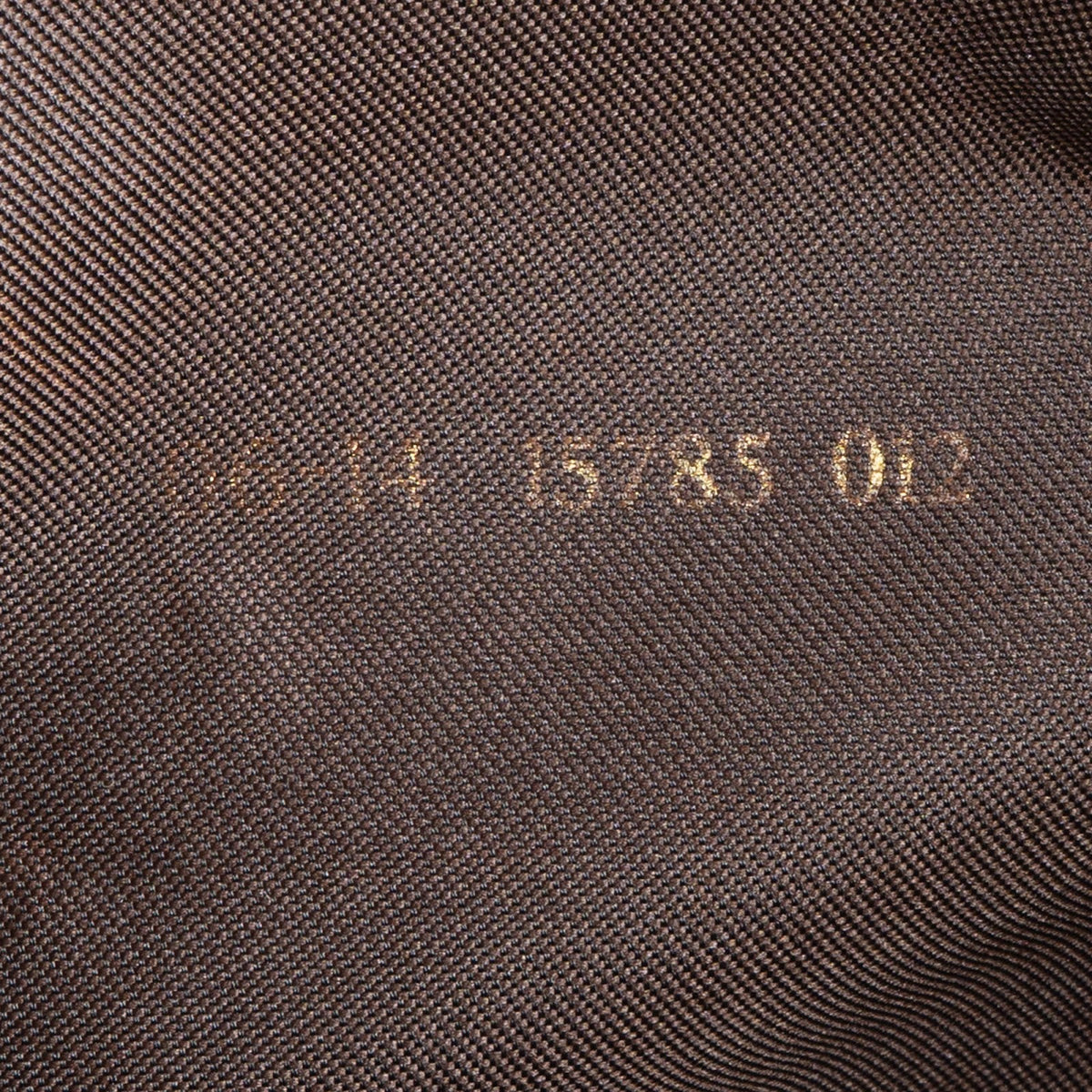 Fendi Monogram Zucca Canvas Tote Shoulder Bag