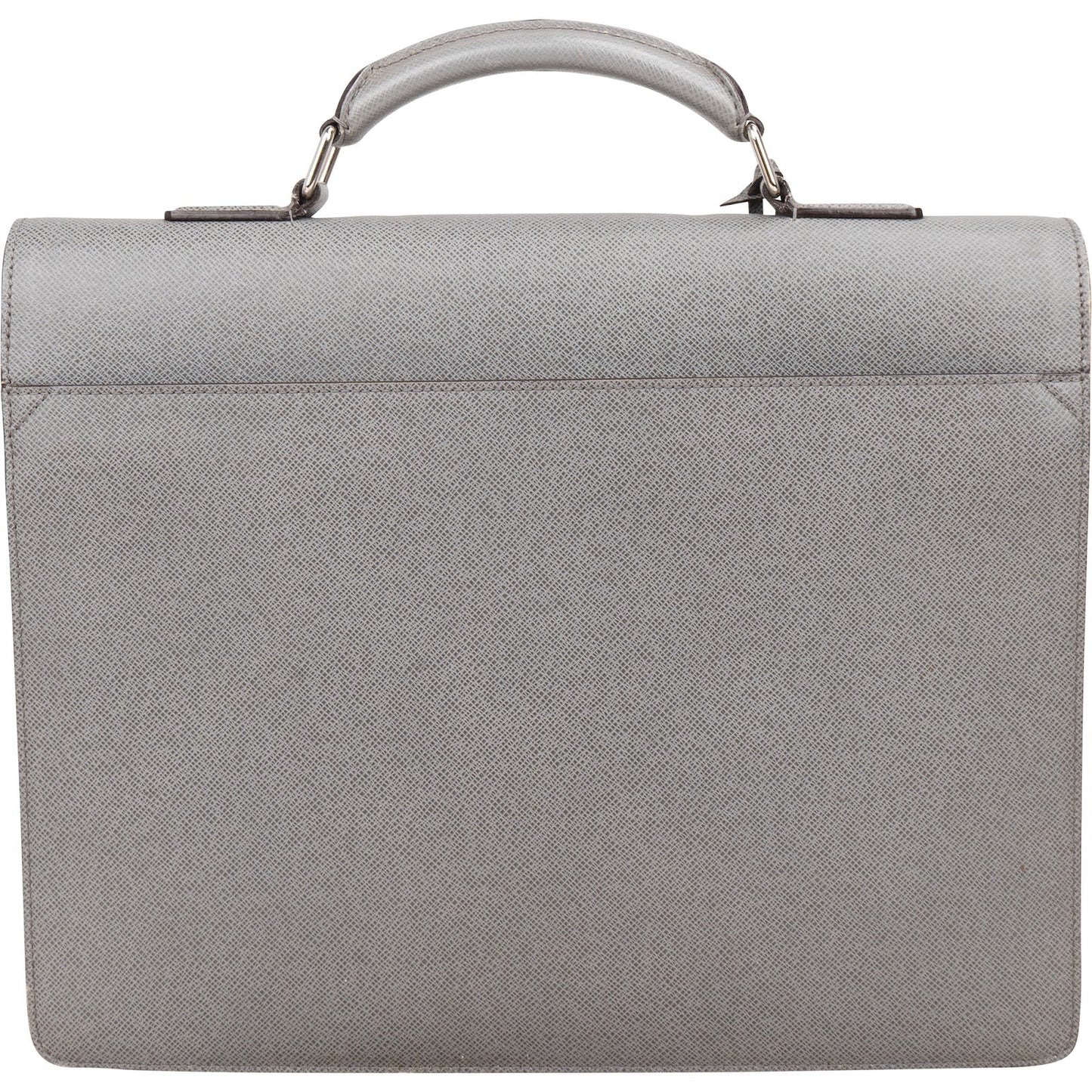 Louis Vuitton Grey Taiga Leather Robusto Briefcase Handbag