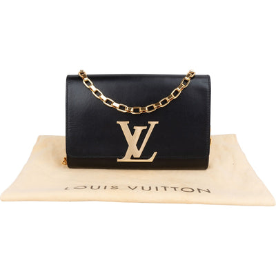 Louis Vuitton Boxcalf Twist Pochette Louise Crossbody Bag