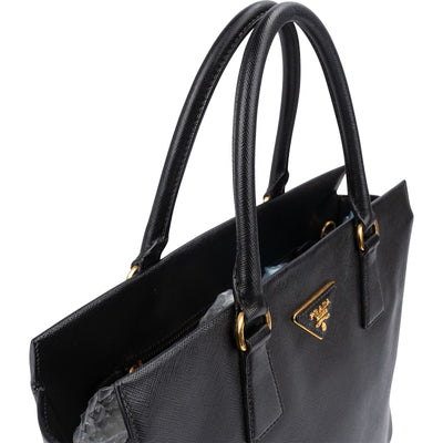 Prada Saffiano Leather Galleria Tote Handbag