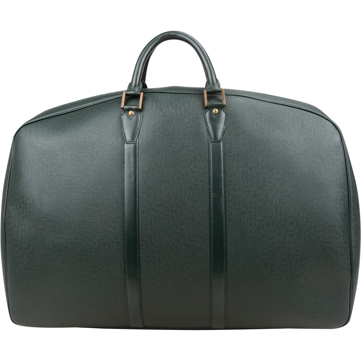 Louis Vuitton Green Taiga Leather Helanga Clip Travel Bag