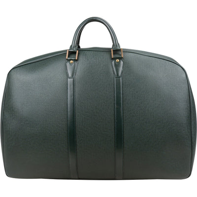 Louis Vuitton Green Taiga Leather Helanga Clip Travel Bag
