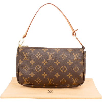 Louis Vuitton Monogram Canvas Pochette Accessoires Handbag