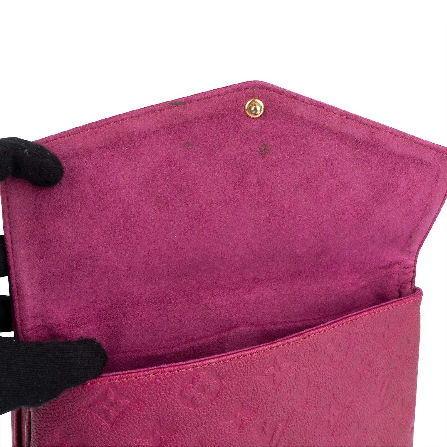Louis Vuitton Leather Monogram Empreinte Twice Crossbody Bag