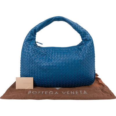 Bottega Veneta Intrecciato Leather Belly Hobo Shoulder Bag