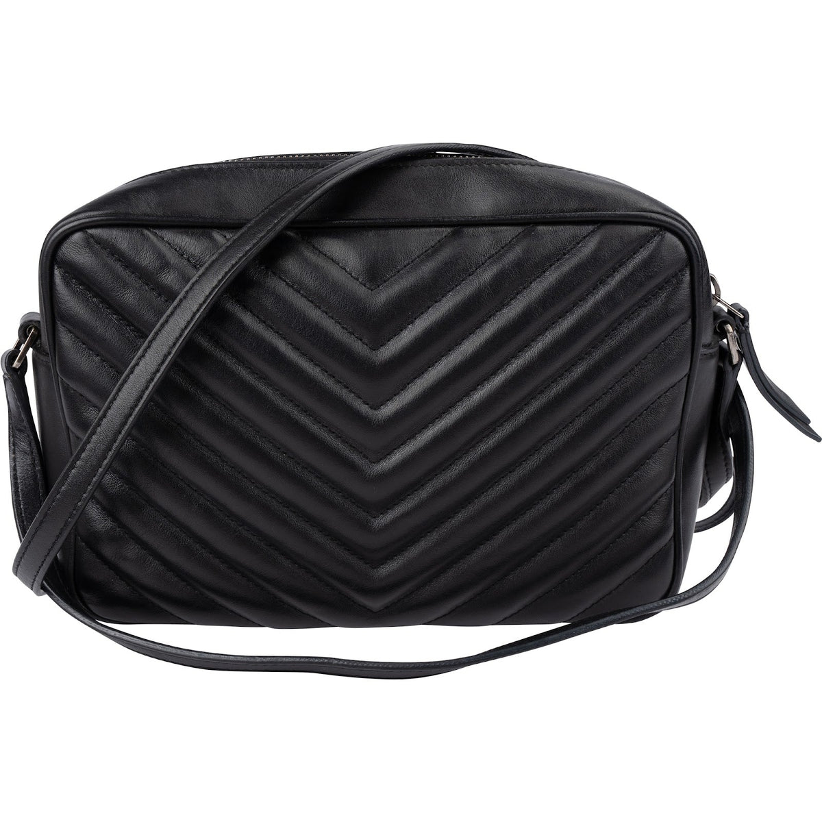 Saint Laurent Quilted Leather Lou Camera Crossbody Bag