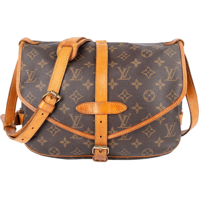 Louis Vuitton Monogram Canvas Saumur 30 Crossbody Bag