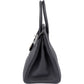 Hermès Dark Navy Bleu Togo Leather Palladium Birkin 30 Handbag