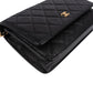 Chanel Quilted Caviar Leather CC Wallet On Chain Crossbody Bag
