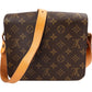 Louis Vuitton Monogram Canvas Cartouchiere MM Crossbody Bag
