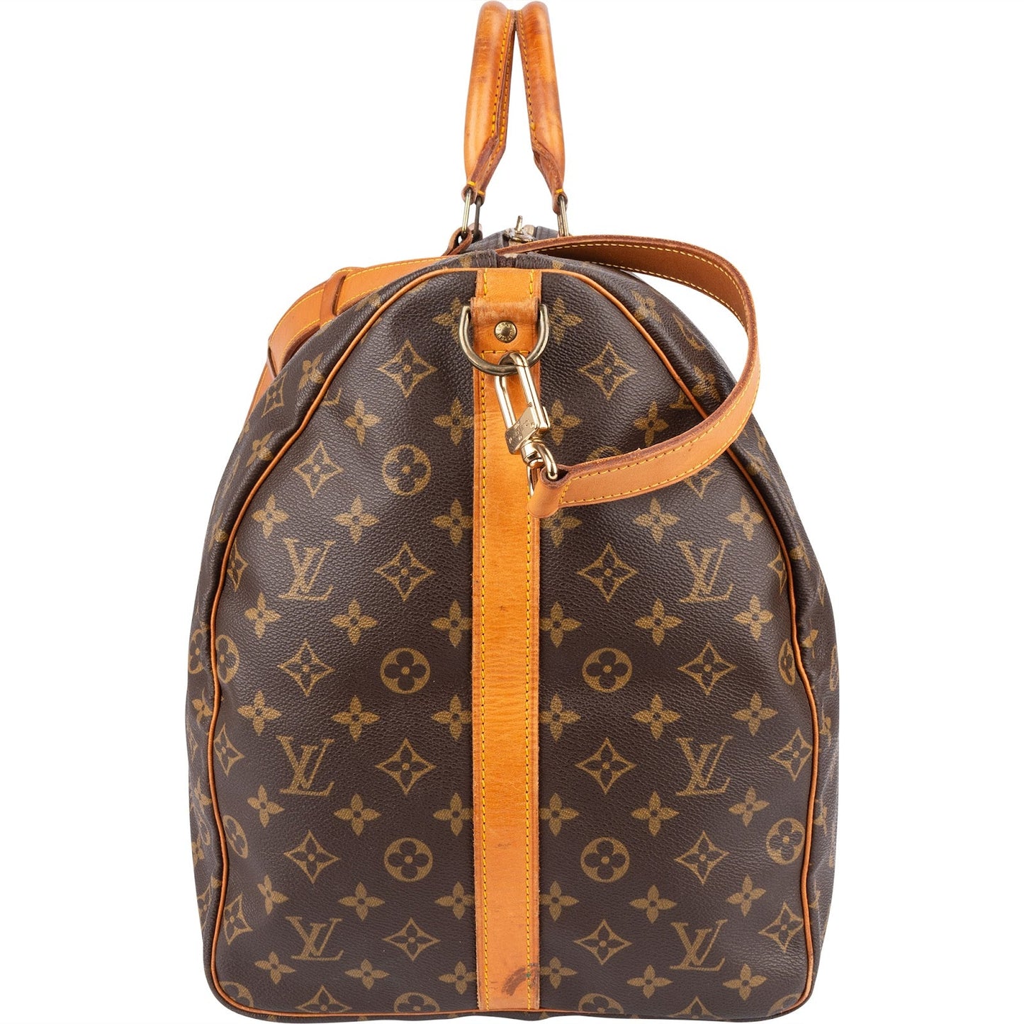 Louis Vuitton Monogram Canvas Keepall 60 Bandoulière Travel Bag