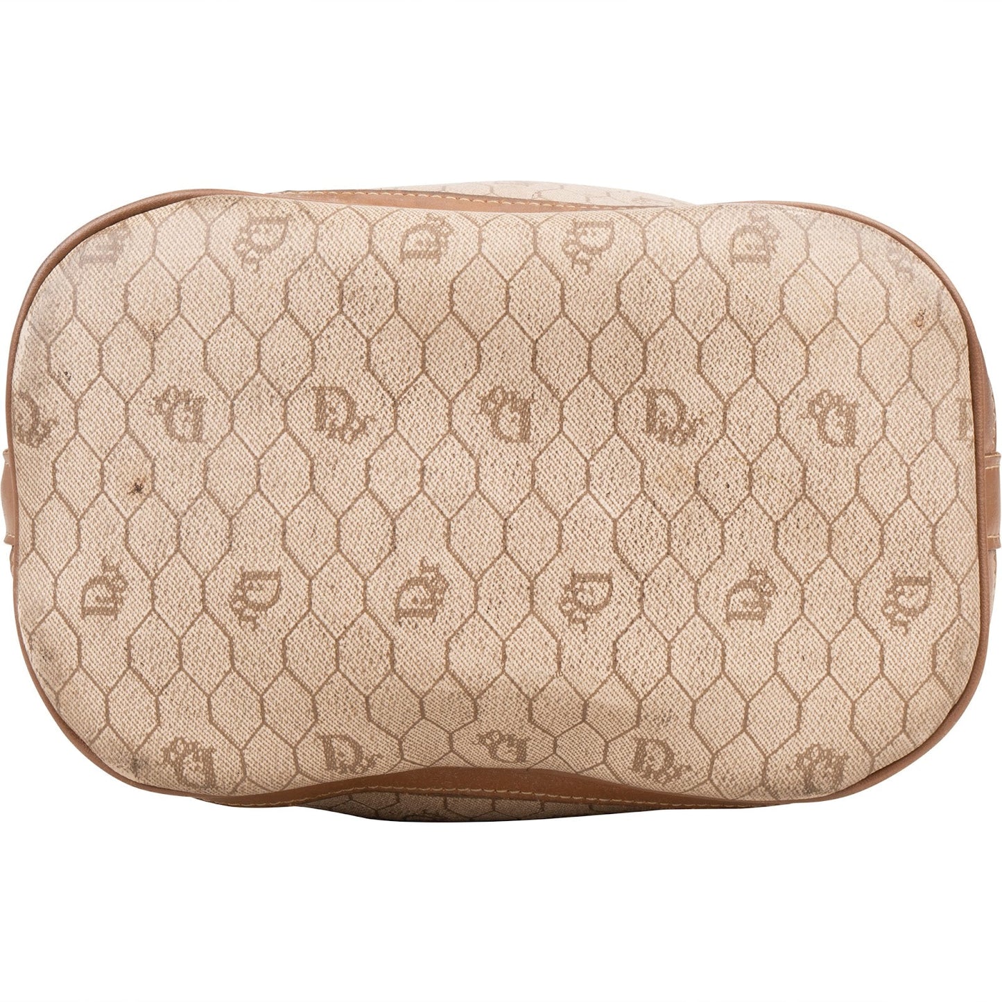 Christian Dior Honeycomb Monogram Bucket Crossbody Bag