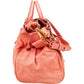 Miu Miu Pink Vitello Lux Leather Bow Handbag