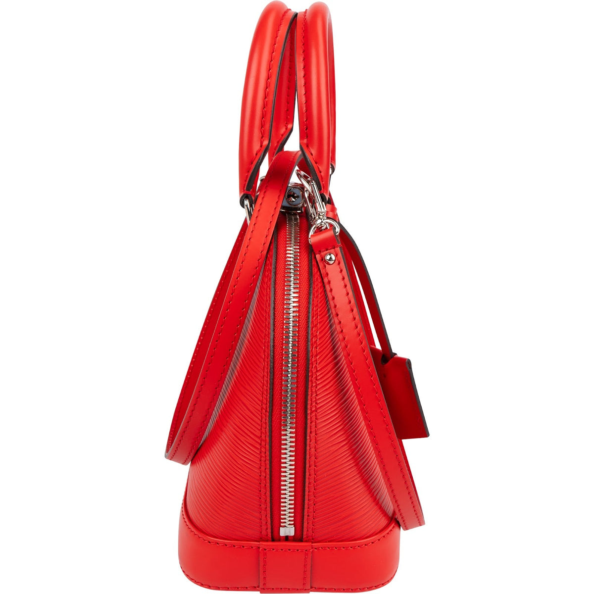 Louis Vuitton Alma BB aus rotem Epi-Leder – Ansicht 4
