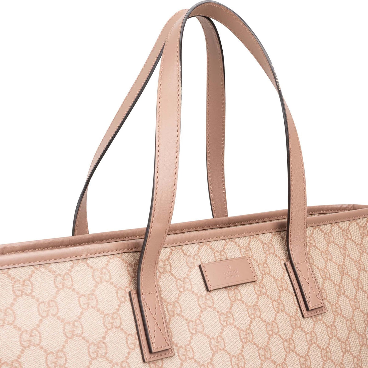 Gucci Monogram GG Supreme Canvas Tote Shoulder Bag