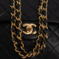 Chanel Quilted Lambskin 24K Gold Double Flap Shoulder Bag