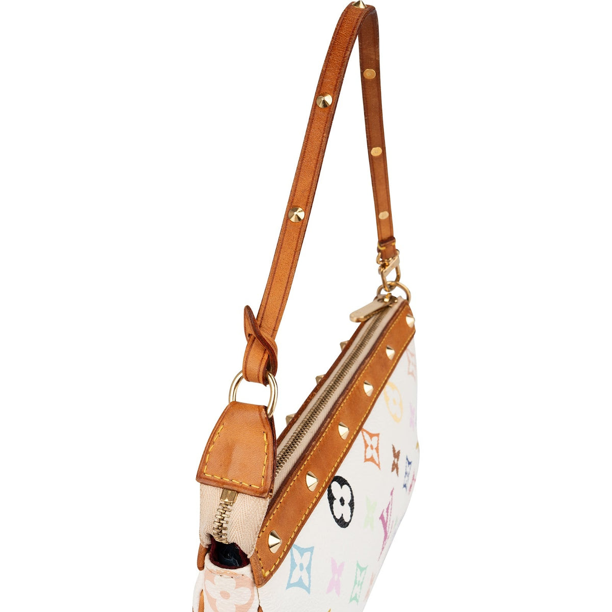 Louis Vuitton Monogram Murakami Multicolor Canvas Pochette Accessoires Handbag