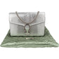 Gucci Lizard-Embossed Metallic Leather Dionysus Wallet On Chain Crossbody Bag