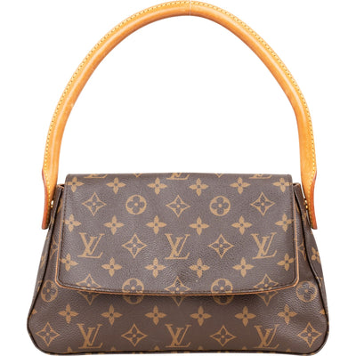 Louis Vuitton Monogram Canvas Mini Looping Shoulder Bag