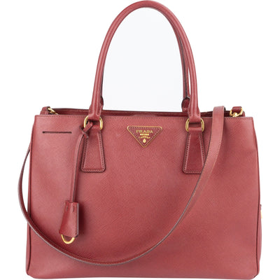 Prada Saffiano Leather Lux Galleria Handbag