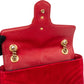 Gucci Velvet Matelassé GG Marmont Crossbody Bag