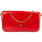 Louis Vuitton Vernis Leather Monogram Felicie Crossbody Bag