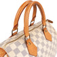 Louis Vuitton Monogram Damier Azur Canvas Speedy 25 Handbag