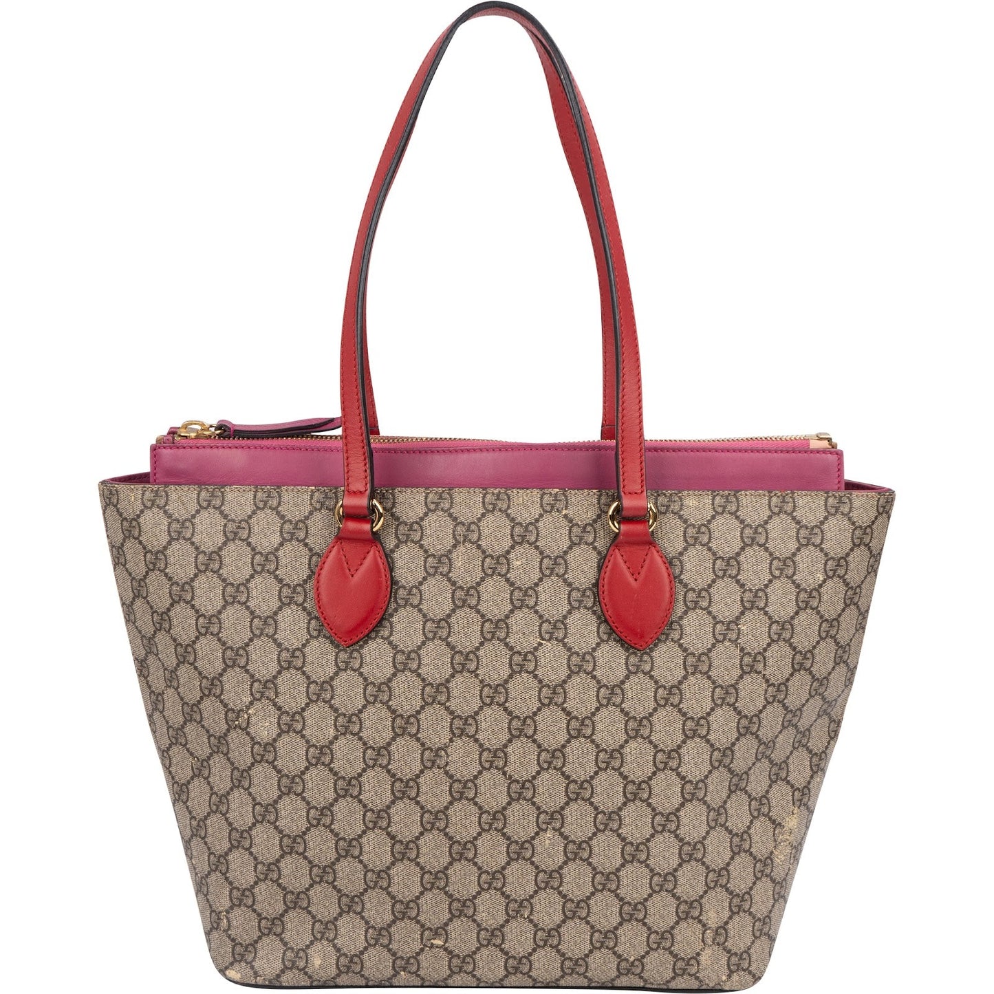 Gucci Monogram GG Supreme Linea A Shopper Handbag