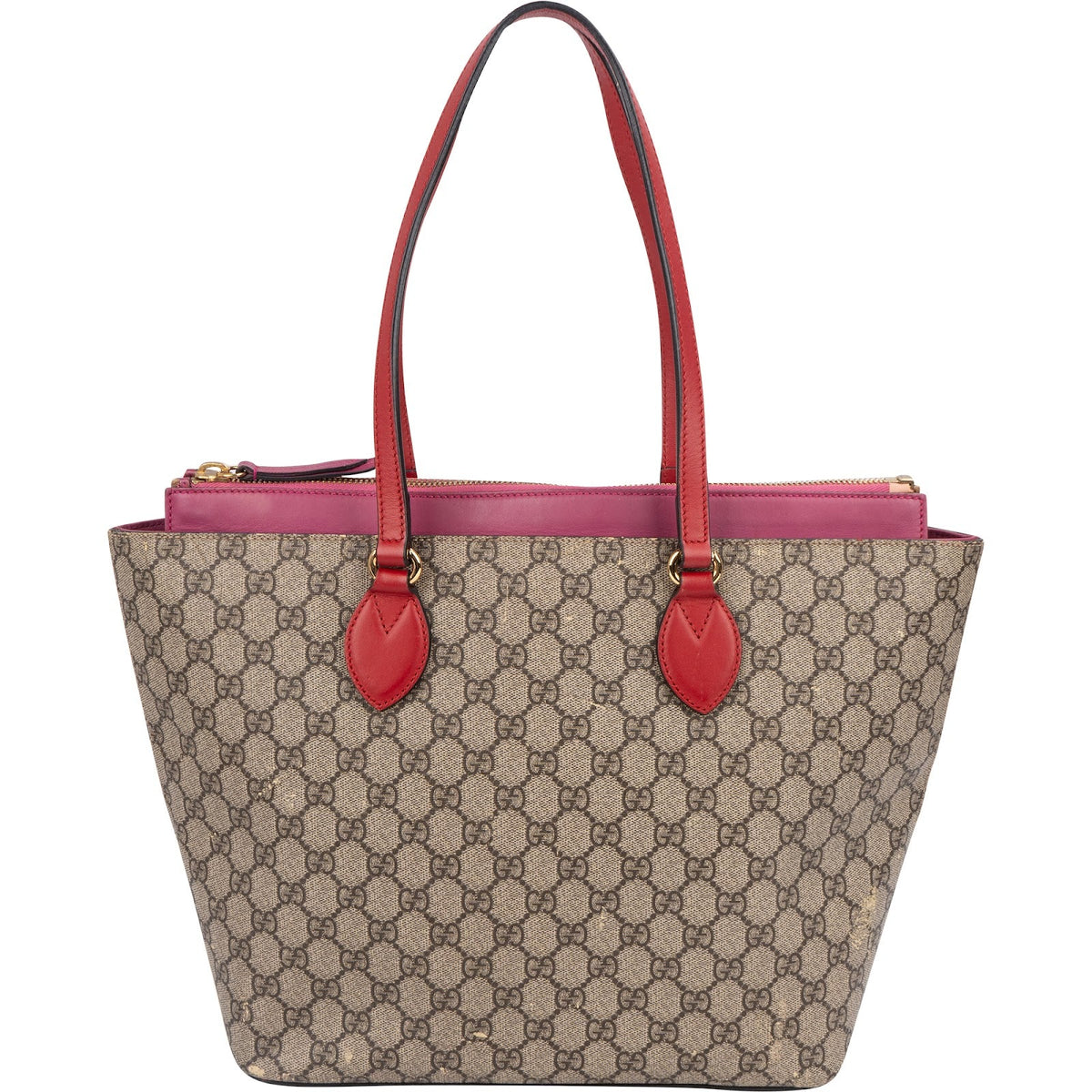 Gucci Monogram GG Supreme Linea A Shopper Handbag