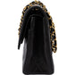 Chanel Quilted Lambskin 24K Gold Jumbo Double Flap Shoulder Bag