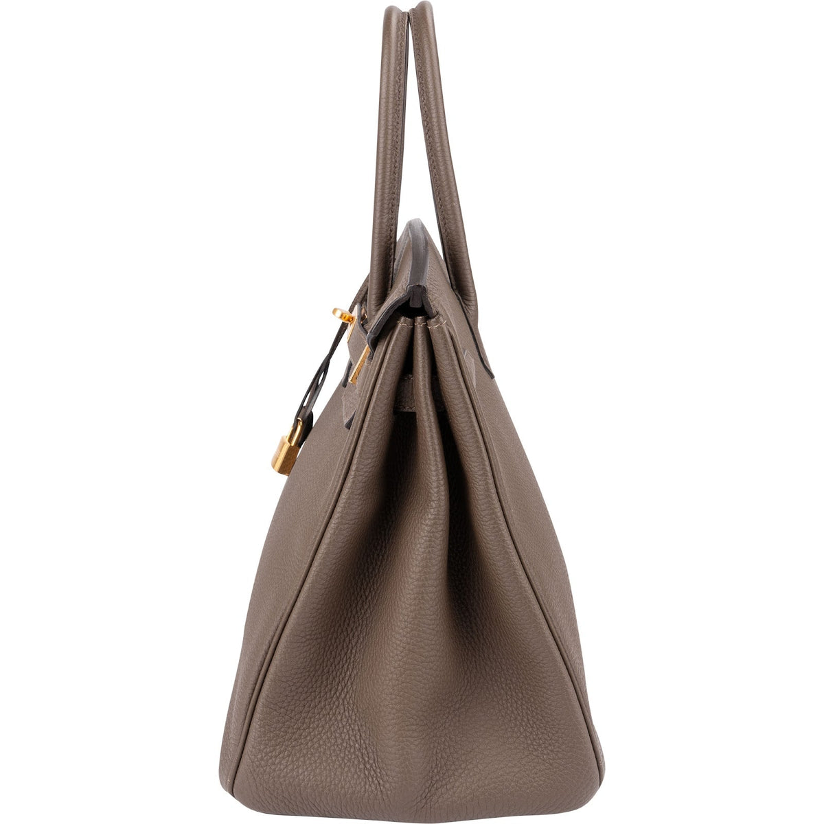 Hermès Taupe Togo Leather Birkin 35 Handbag