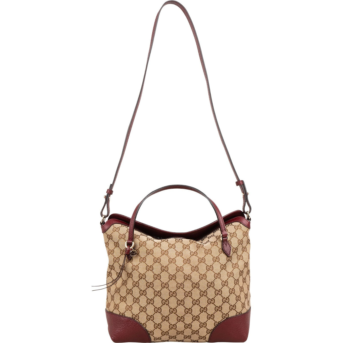 Gucci Monogram GG Canvas Bree Tote Handbag