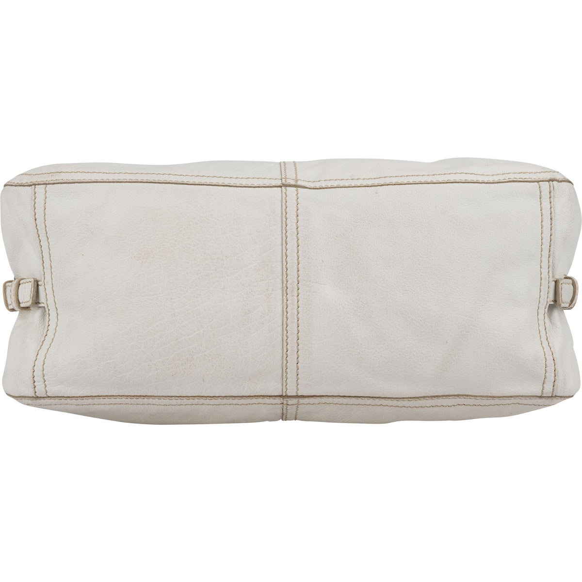 Prada Leather Double Pocket Triangle Shoulder Bag