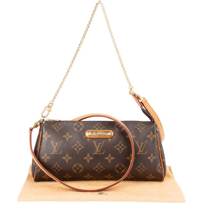 Louis Vuitton Monogram Canvas Pochette Eva Crossbody Bag
