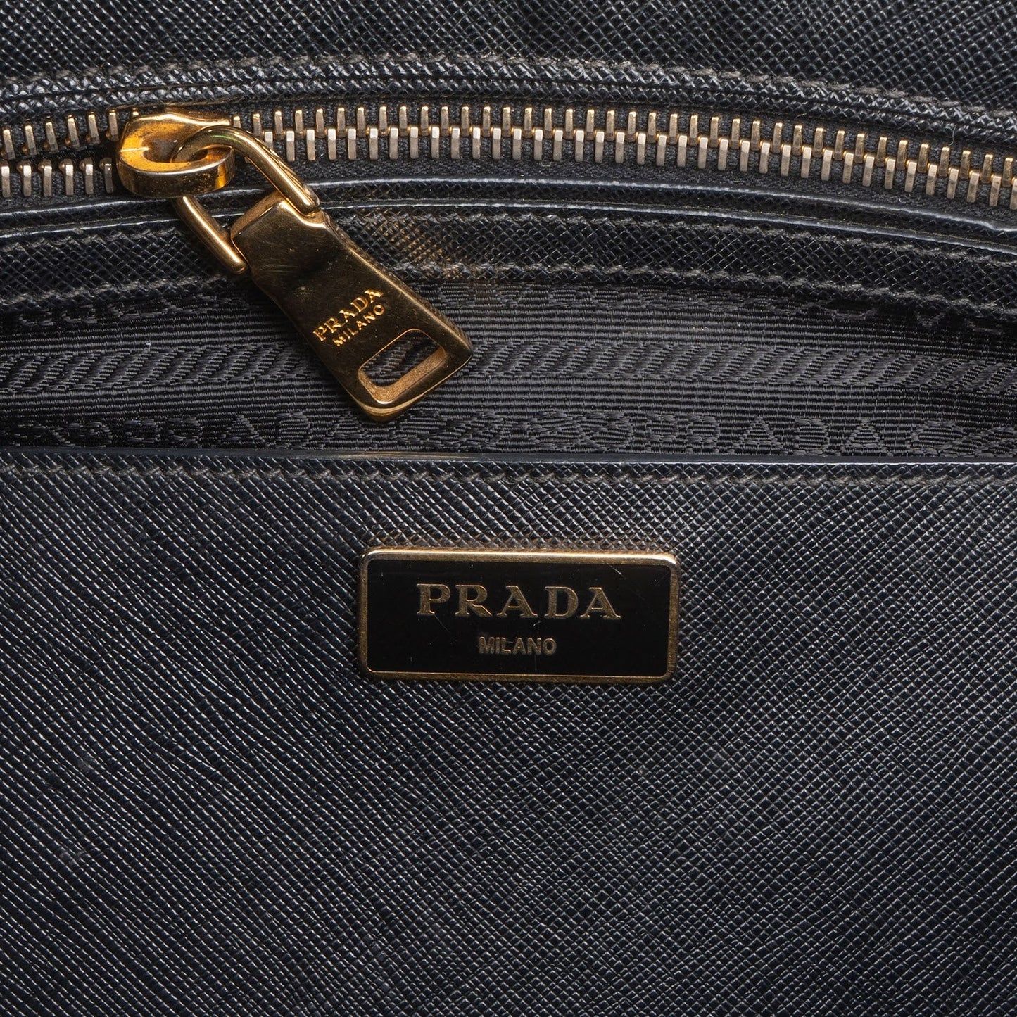 Prada Saffiano Leather Galleria Handbag