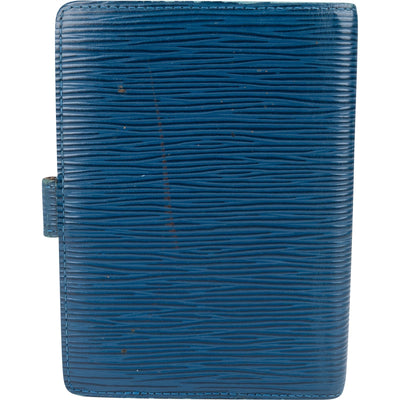 Louis Vuitton Blue Epi Leather Agenda PM