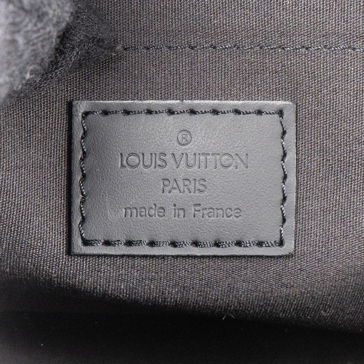 Louis Vuitton Noir Epi Leather Dhanura MM Handbag