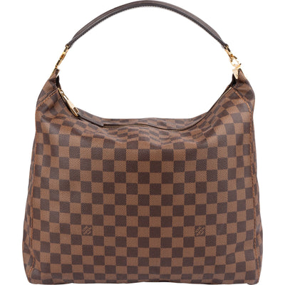 Louis Vuitton Monogram Damier Ebene Canvas Portobello GM Handbag